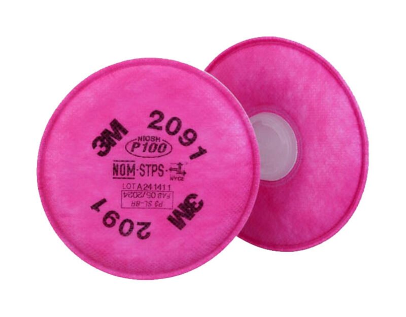 3M™ Particulate Filter 2091, P100