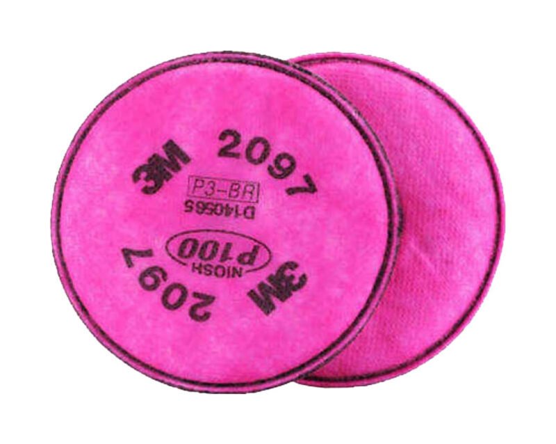 3M™ Particulate Filter 2097, P100 with Nuisance Level Organic Vapor Relief